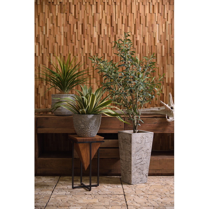  искусственная зелень Mini ананас [ зеленый ] поли соль .biniru синтетическая смола 