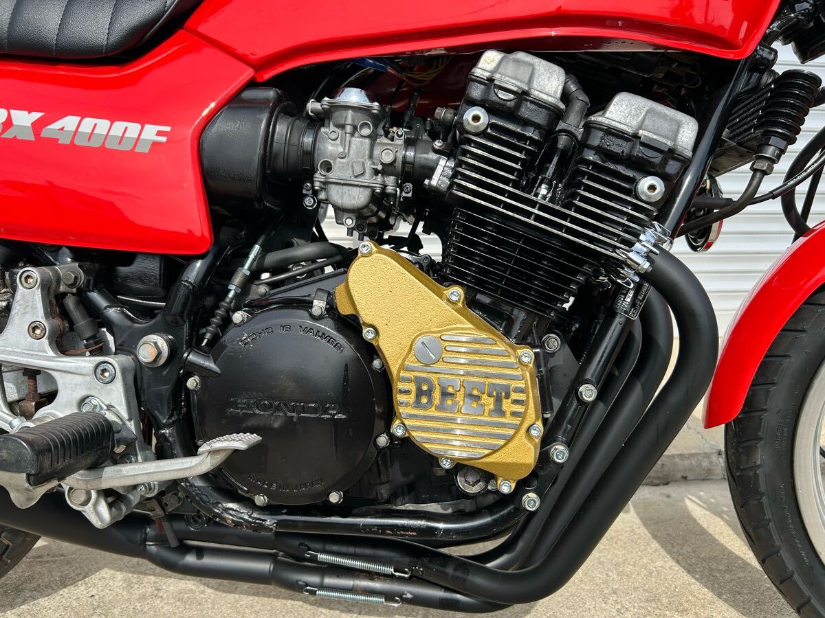 CBX400F 極上 車検3年付き 1型赤ソリッドカラー 動画有り CBX400F 極上 車検3年付き 1型赤ソリッドカラー 動画有り