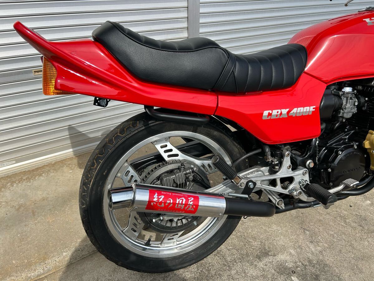 CBX400F 極上 車検3年付き 1型赤ソリッドカラー 動画有り CBX400F 極上 車検3年付き 1型赤ソリッドカラー 動画有り