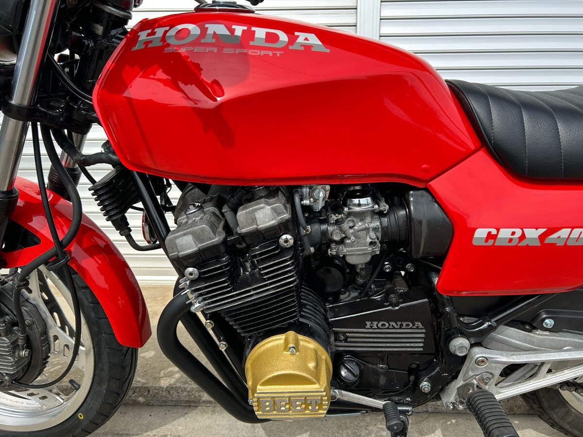 CBX400F 極上 車検3年付き 1型赤ソリッドカラー 動画有り CBX400F 極上 車検3年付き 1型赤ソリッドカラー 動画有り