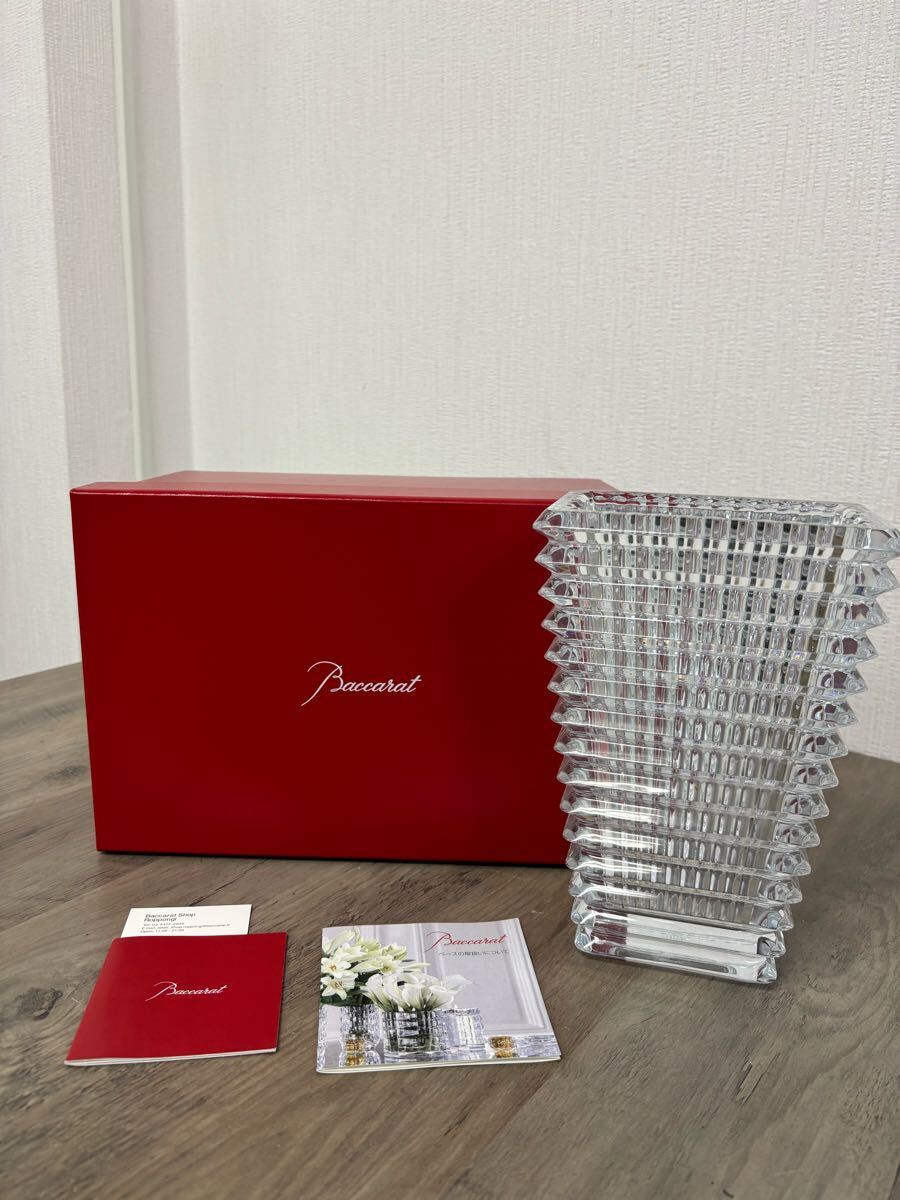 Baccarat バカラ ローズ 花瓶 フラワーベース クリスタル