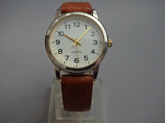 n502u2 неподвижный товар Junk CL-05 наручные часы кварц б/у (25-0213-3)