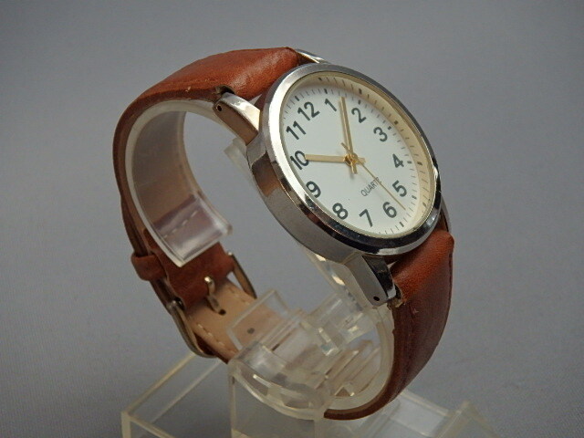 n502u2 неподвижный товар Junk CL-05 наручные часы кварц б/у (25-0213-3)