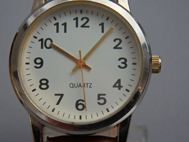 n502u2 неподвижный товар Junk CL-05 наручные часы кварц б/у (25-0213-3)