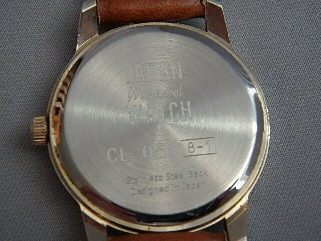 n502u2 неподвижный товар Junk CL-05 наручные часы кварц б/у (25-0213-3)