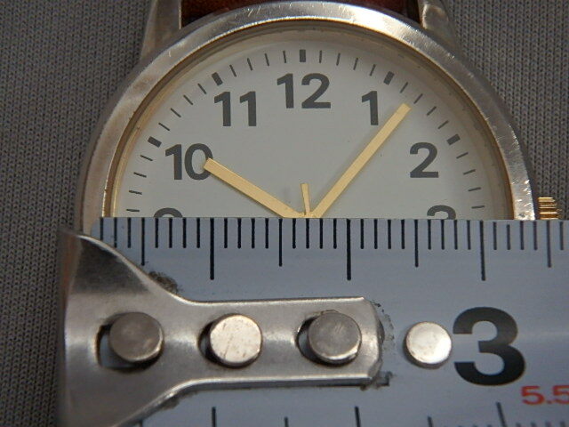 n502u2 неподвижный товар Junk CL-05 наручные часы кварц б/у (25-0213-3)