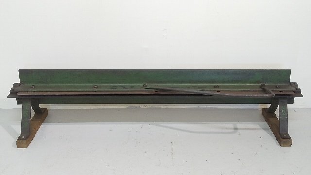 1円スタート!) 手動式 アングルバッタ 1m 板金折曲機 折り曲げ 1円スタート!) 手動式 アングルバッタ 1m 板金折曲機 折り曲げ