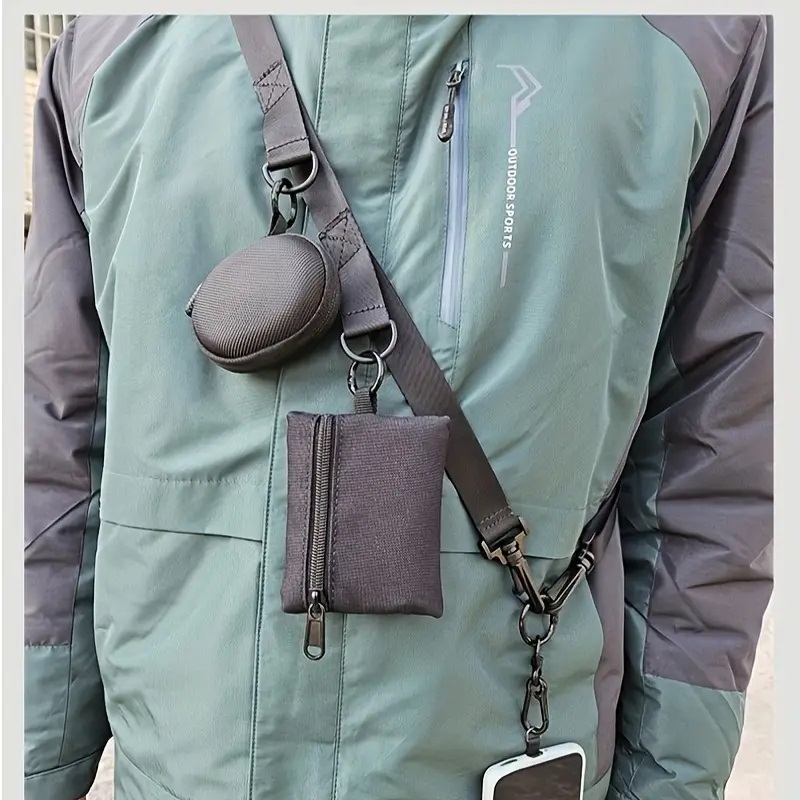  Elecom san .. выдерживаемая нагрузка и т.п. надежно делается 3 полосный уличный функциональный . многофункциональный мобильный телефон для подвешивание трос настройка возможный шея плечо ремешок 