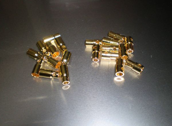 追57. 追.格安 バナナコネクタ 6.0mm(オス・メス10セット)！