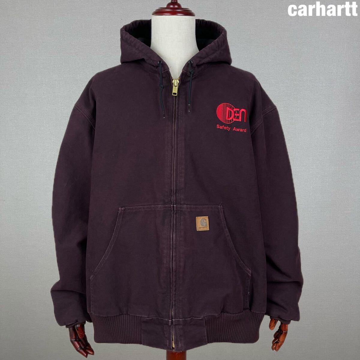 希少カラー carhartt アクティブジャケット J130 DWN パーカー 希少カラー carhartt アクティブジャケット J130 DWN パーカー