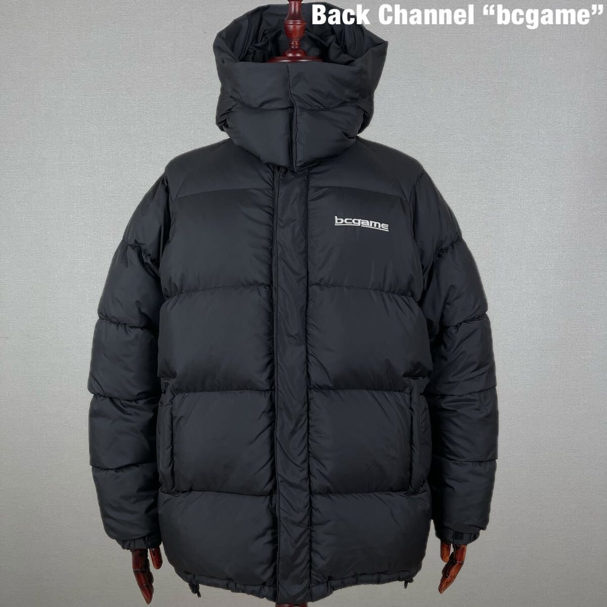 Back Channel 00s “bcgame” ダウンジャケット XL バックチャンネル ストリート ゴーストライオン Y2K