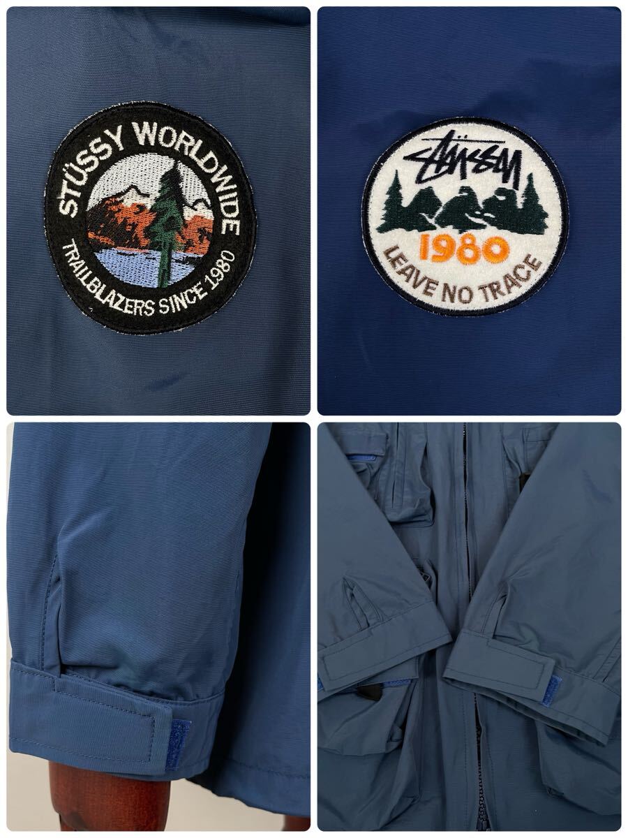 old stussy 08AW 60/40 フィッシングジャケット オールド old stussy 08AW 60/40 フィッシングジャケット オールド