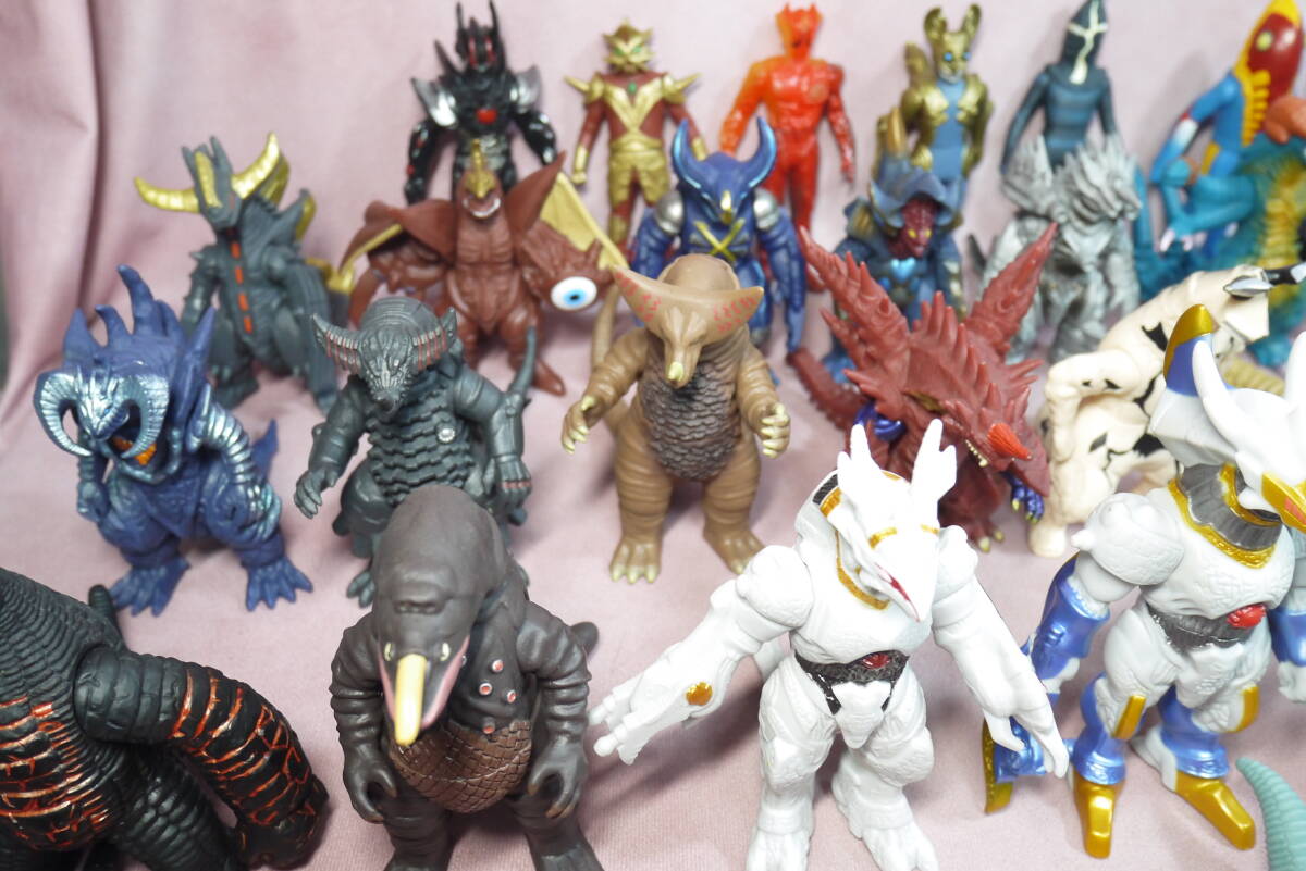 ウルトラ怪獣シリーズ500 怪獣ソフビ 71体セット バンダイ 全高