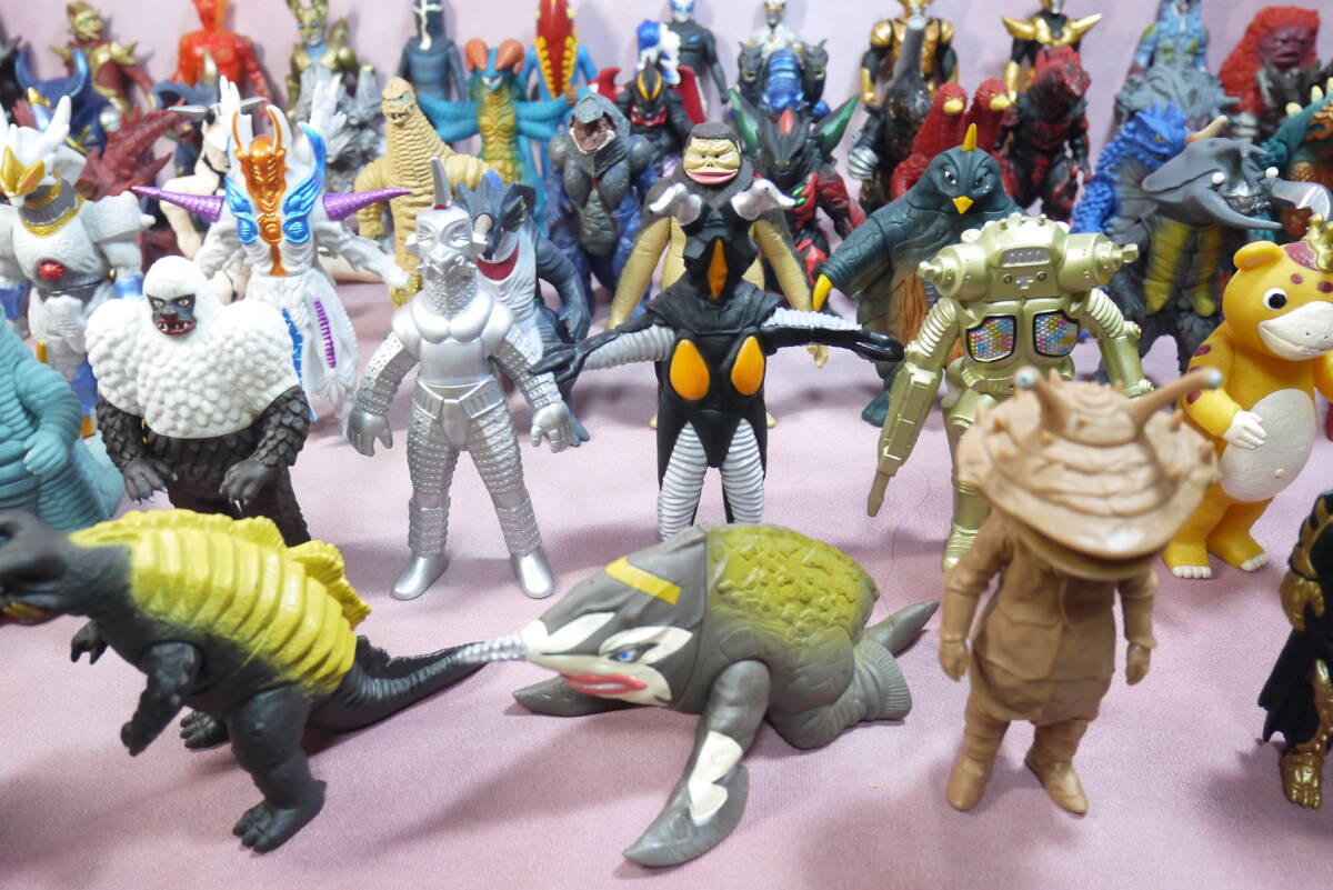 ウルトラ怪獣シリーズ500 怪獣ソフビ 71体セット バンダイ 全高