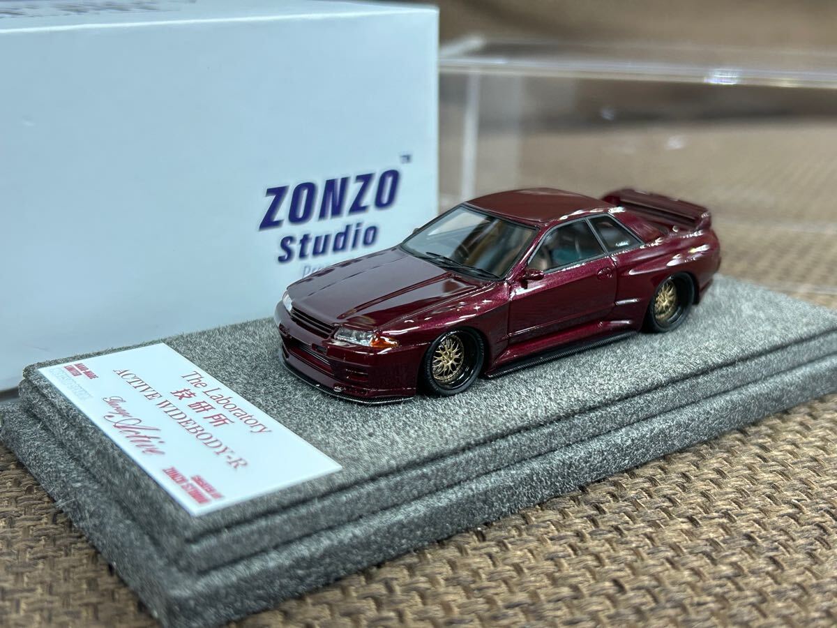 ZONZA studio 技研所 ガレージアクティブ 1/64 BNR32