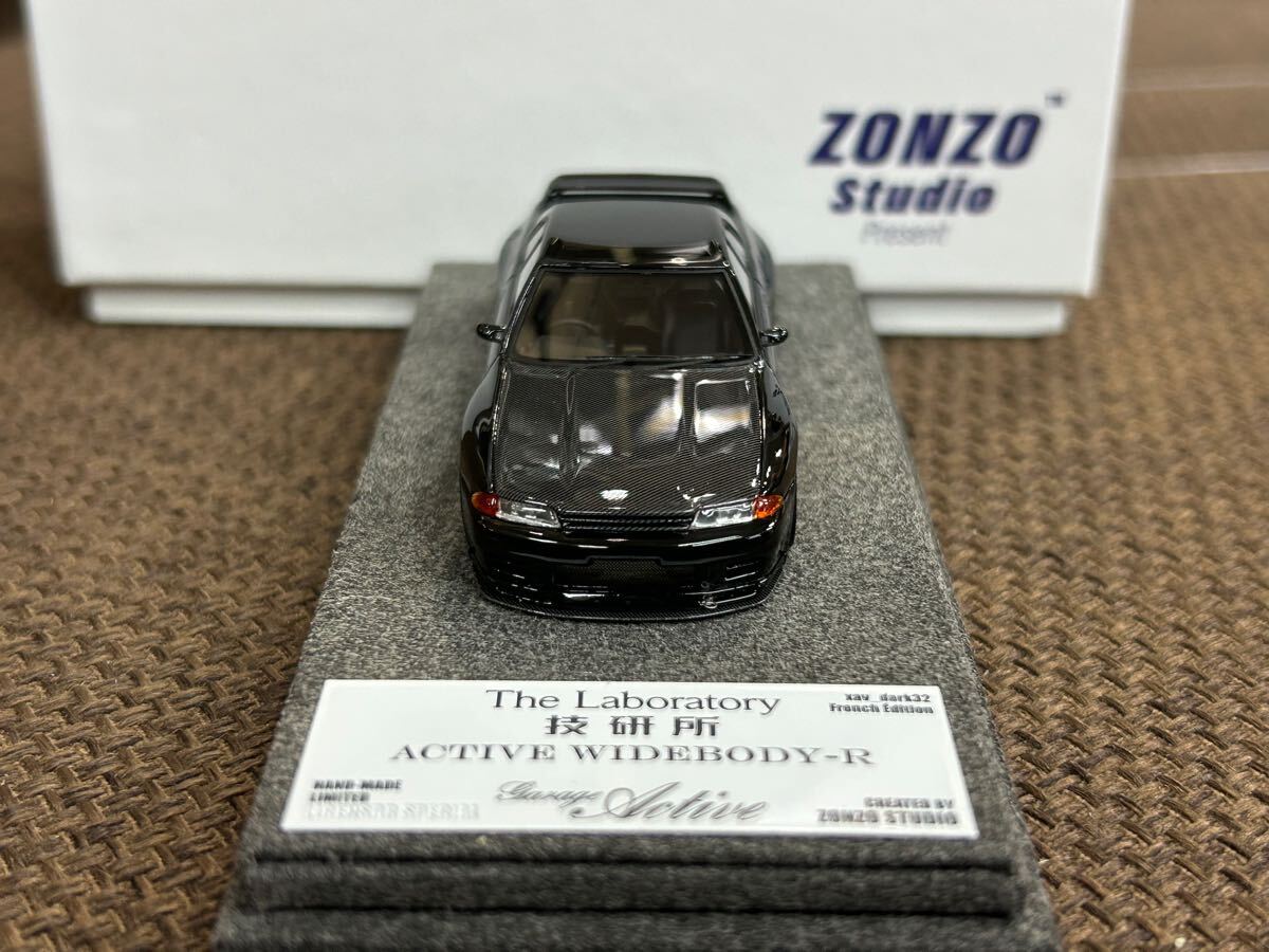 新着商品 ZONZA studio BNR32 1/64 ガレージアクティブ 技研所 乗用車