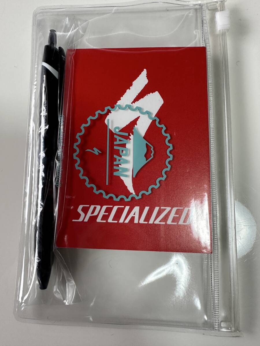 非売品　スペシャライズド　ノベルティー　メモ、ボールペン
