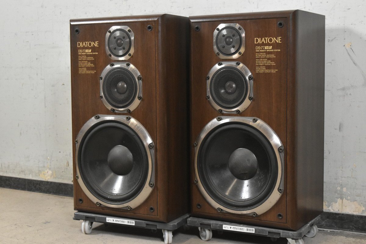 D】DIATONE DS-77HR WN スピーカーペア ダイヤトーン 3014698