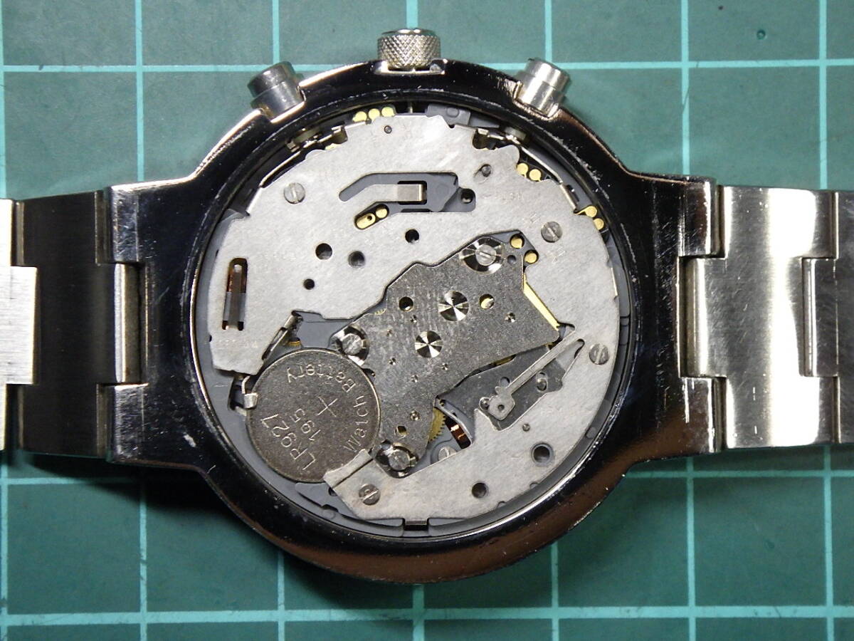 2502　シチズン　XC　0506A　クロノグラフ　純正ブレス付　美品　電池交換済_画像10