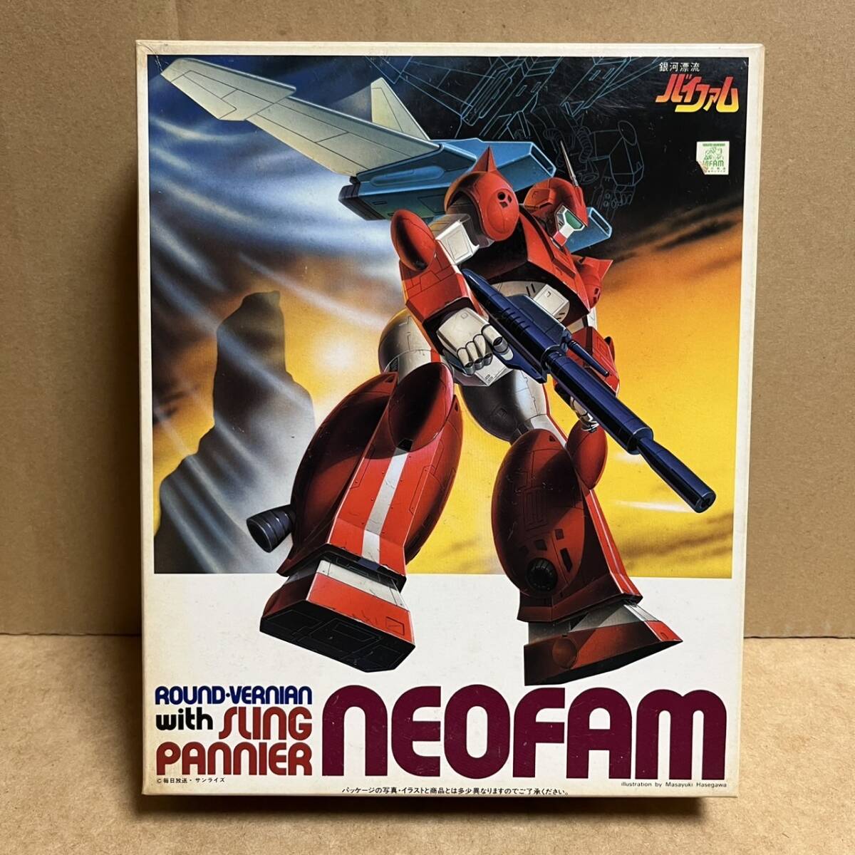 旧キット 1/144 ネオファム スリングパニアー装備型 ! ( 銀河 旧キット 1/144 ネオファム スリングパニアー装備型 ! ( 銀河