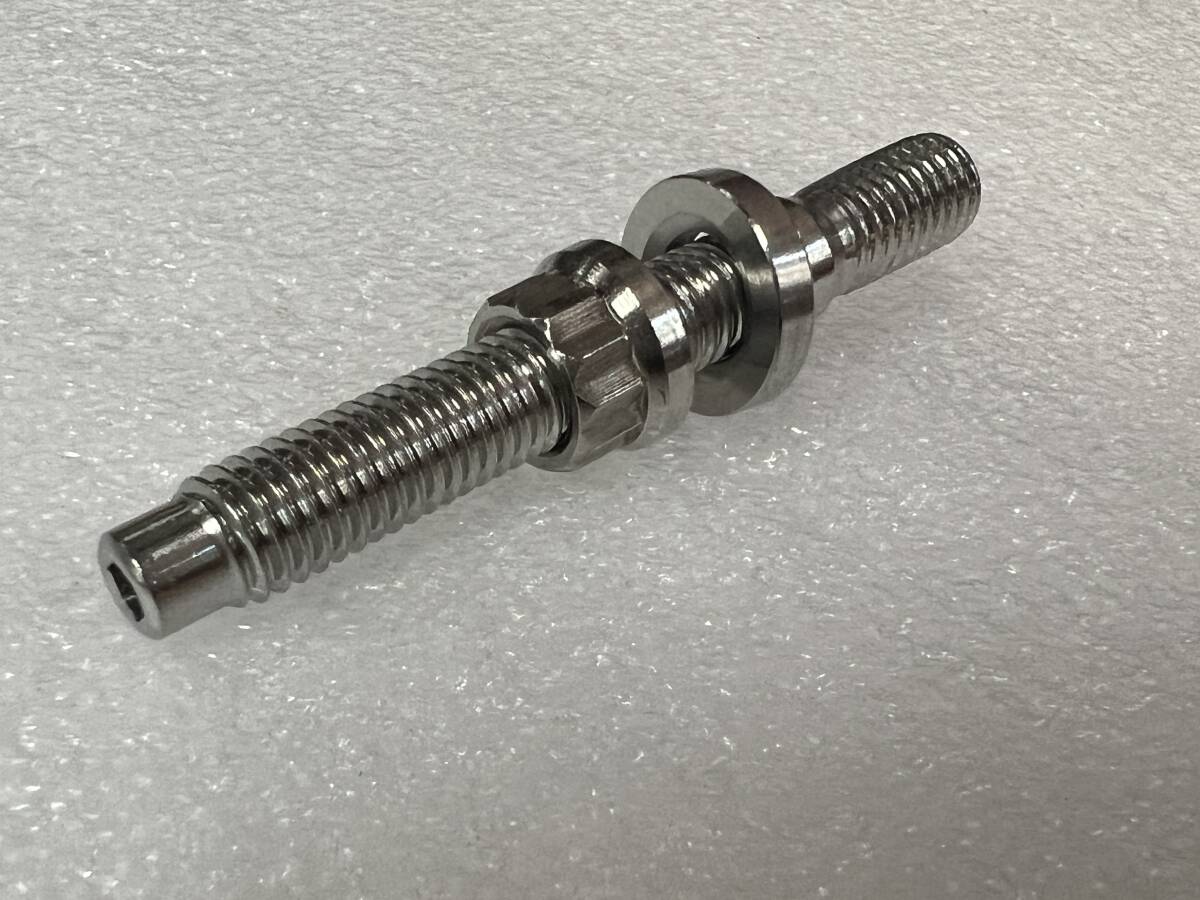 BLOX エキマニ インマニ　M8x1.25 65mm ステンレススタッドボルト１本 SET USDM タコ足 STANCE ターボ 正規輸入品 即納 309_画像2