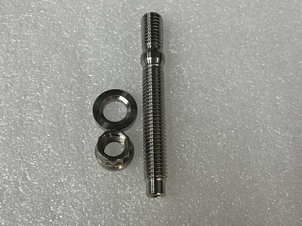 BLOX エキマニ インマニ　M8x1.25 65mm ステンレススタッドボルト１本 SET USDM タコ足 STANCE ターボ 正規輸入品 即納 309_画像3