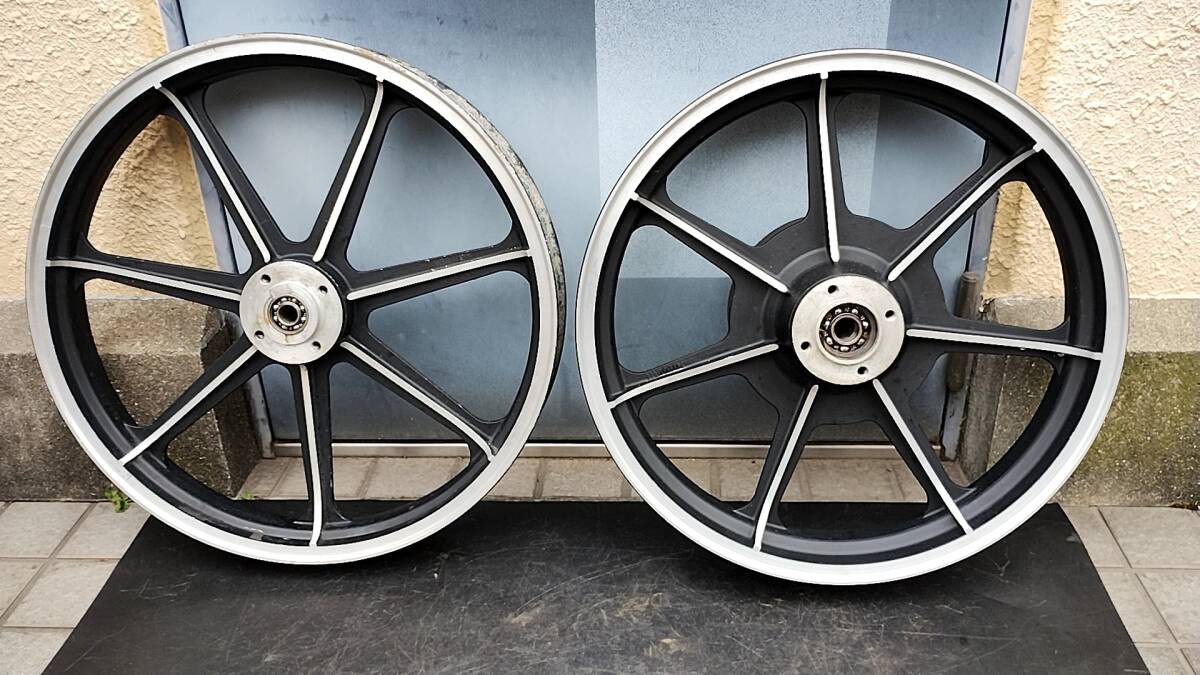 希少! メルバ キャスト ワイド ホイール Z1000A Z750D1 Z750FX 希少! メルバ キャスト ワイド ホイール Z1000A Z750D1 Z750FX