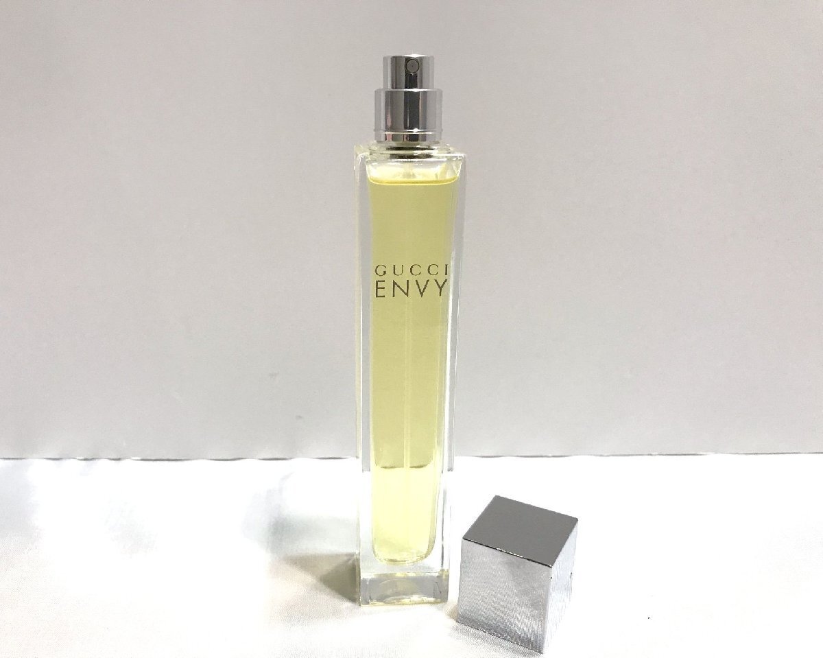 ■【YS-1M】 香水 ■ グッチ GUCCI ■ エンヴィ ENVY オードトワレ EDT 50ml SP ■ 殘量95% レディース フランス制 【同梱可能商品】■D