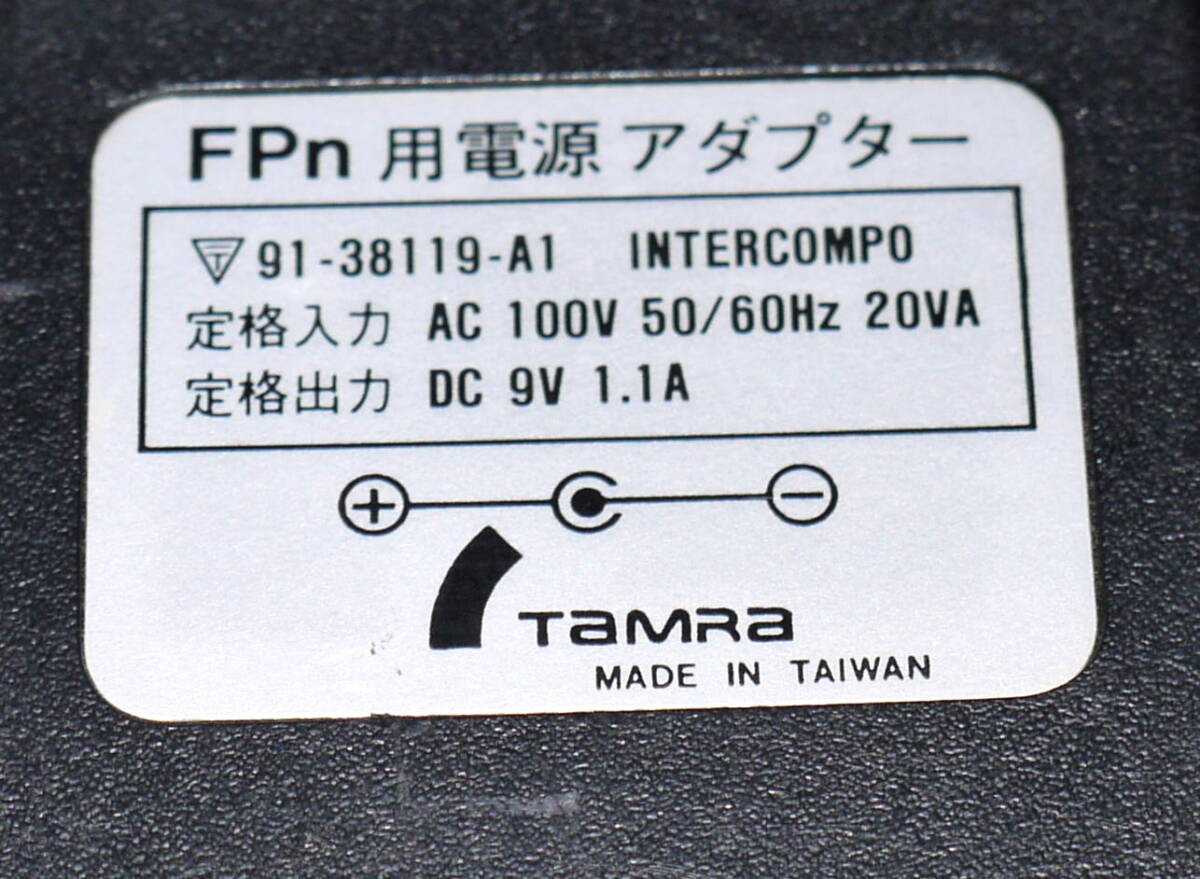 TAMRA FPn для источник питания адаптор 9V 1.1A рабочий товар 
