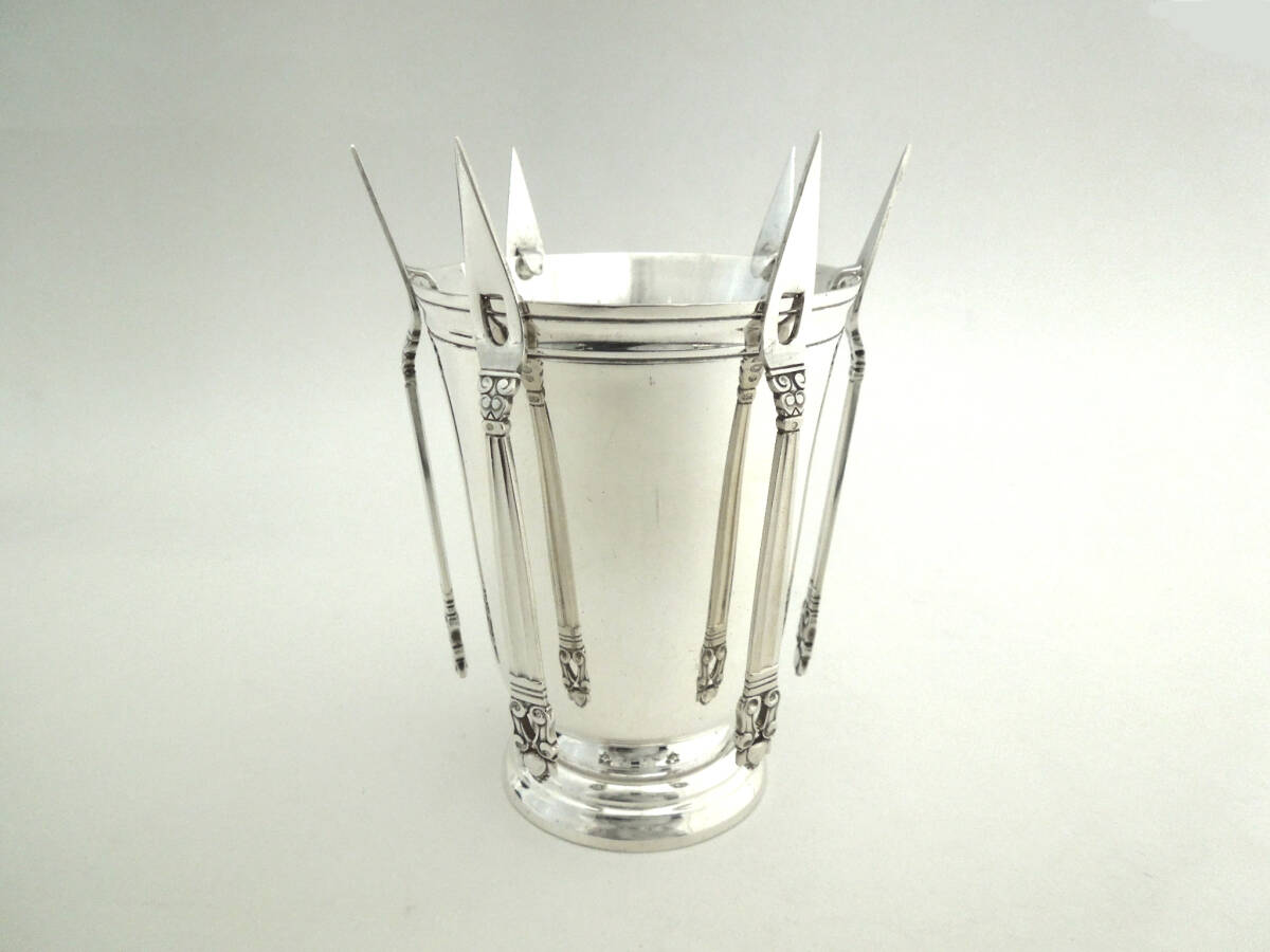 GEORC JENSEN スターリングシルバーピック6本 シルバー925 純銀