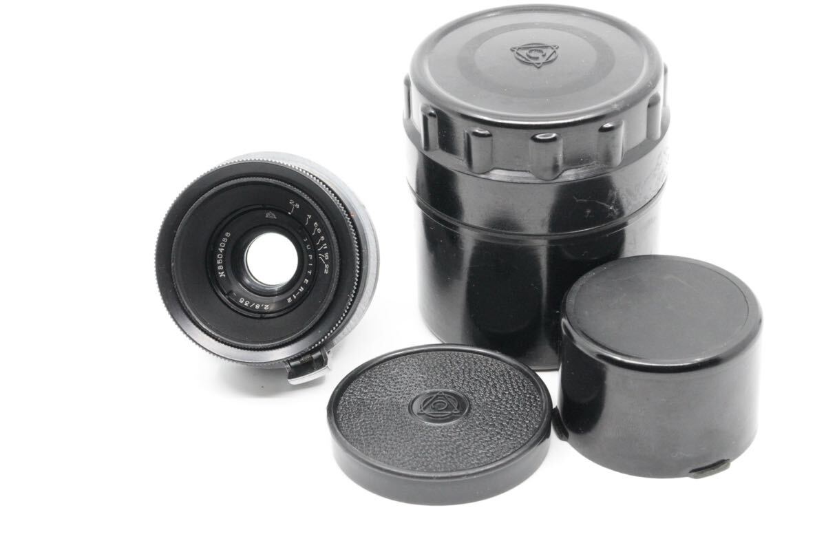 希少 未使用品 Jupiter-12 35mm f2 8 コンタックスrfマウント 希少 未使用品 Jupiter-12 35mm f2 8 コンタックスrfマウント