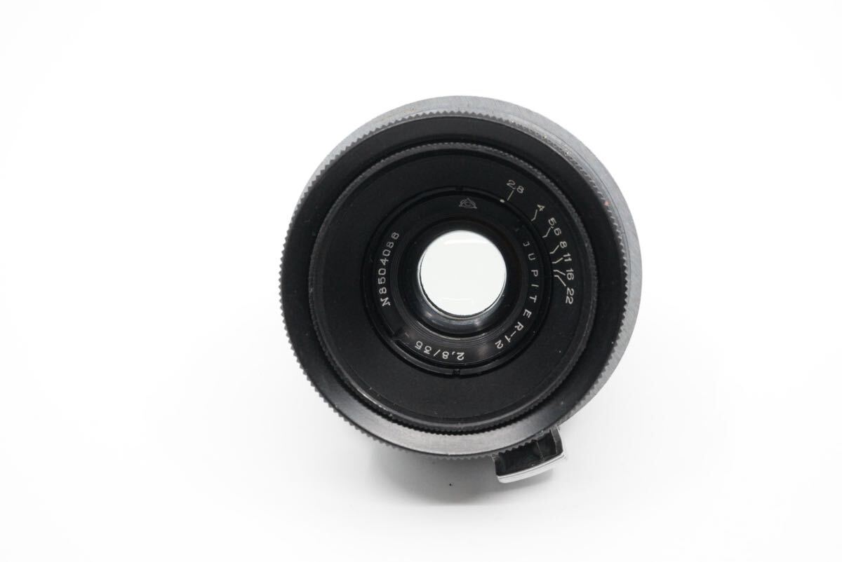 希少 未使用品 Jupiter-12 35mm f2 8 コンタックスrfマウント 希少 未使用品 Jupiter-12 35mm f2 8 コンタックスrfマウント