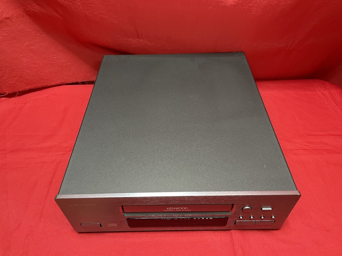 かなり美品?整備清掃?完動(dòng)　取説付　ケンウッド　DP-1001 DAC7　TDA1547 × バーブラウン OPA2604　ニチコンミューズFG採(cǎi)用　S/N40500328