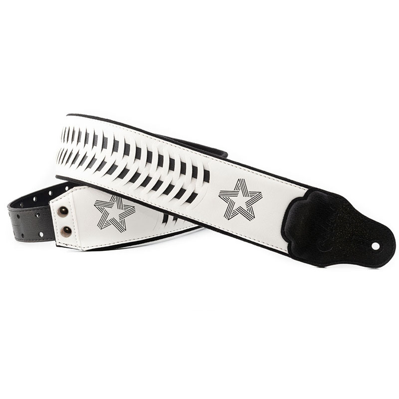 RightOn! STRAPS PAUL TURNER White ギター、ベース用ストラップ