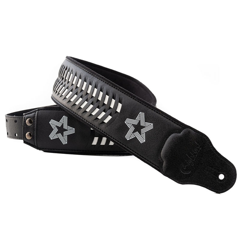RightOn! STRAPS PAUL TURNER Black ギター、ベース用ストラップ