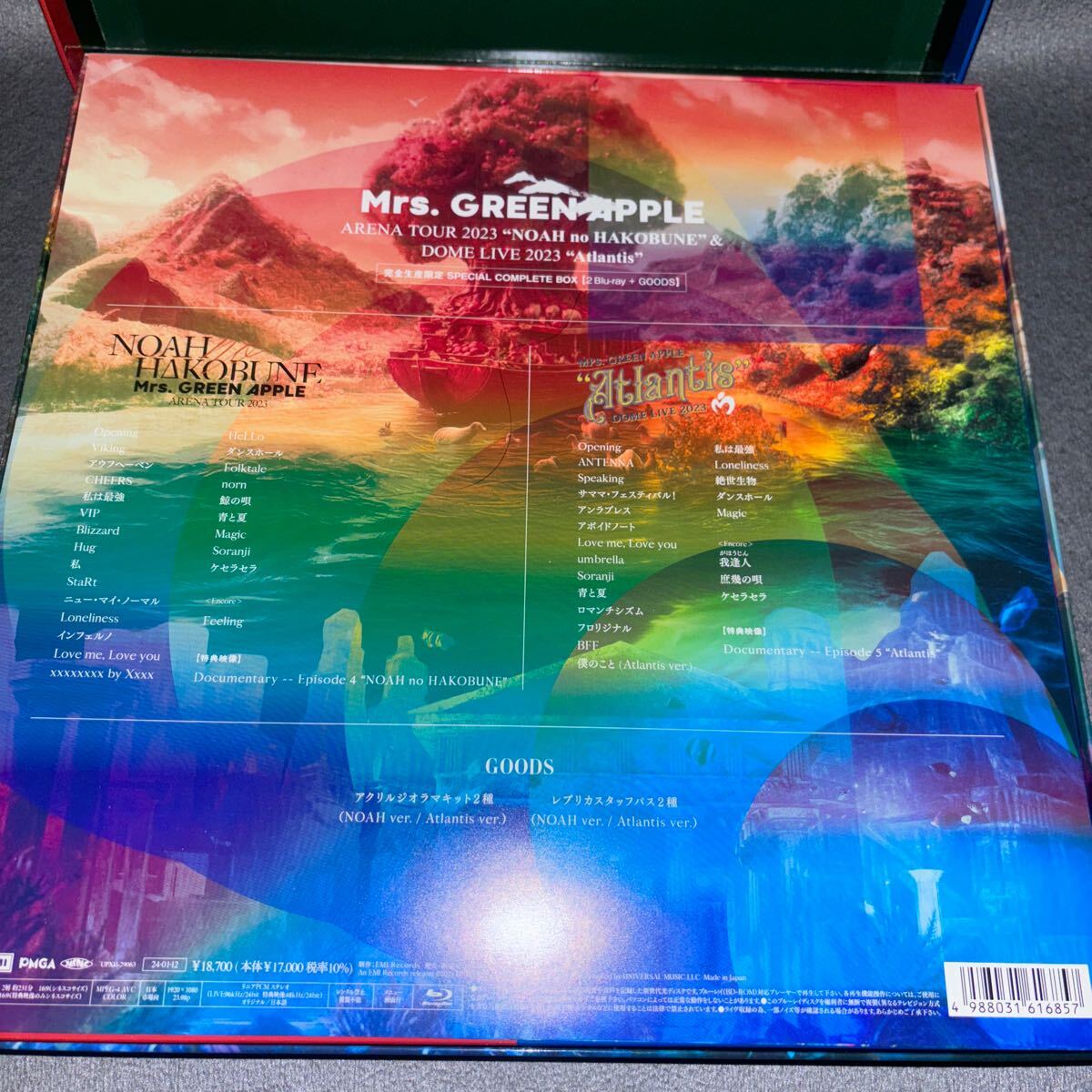 特典付き【完全生産限定盤】Mrs. GREEN APPLE 2023 COMPLETE BOX 特典付き【完全生産限定盤】Mrs. GREEN APPLE 2023 COMPLETE BOX