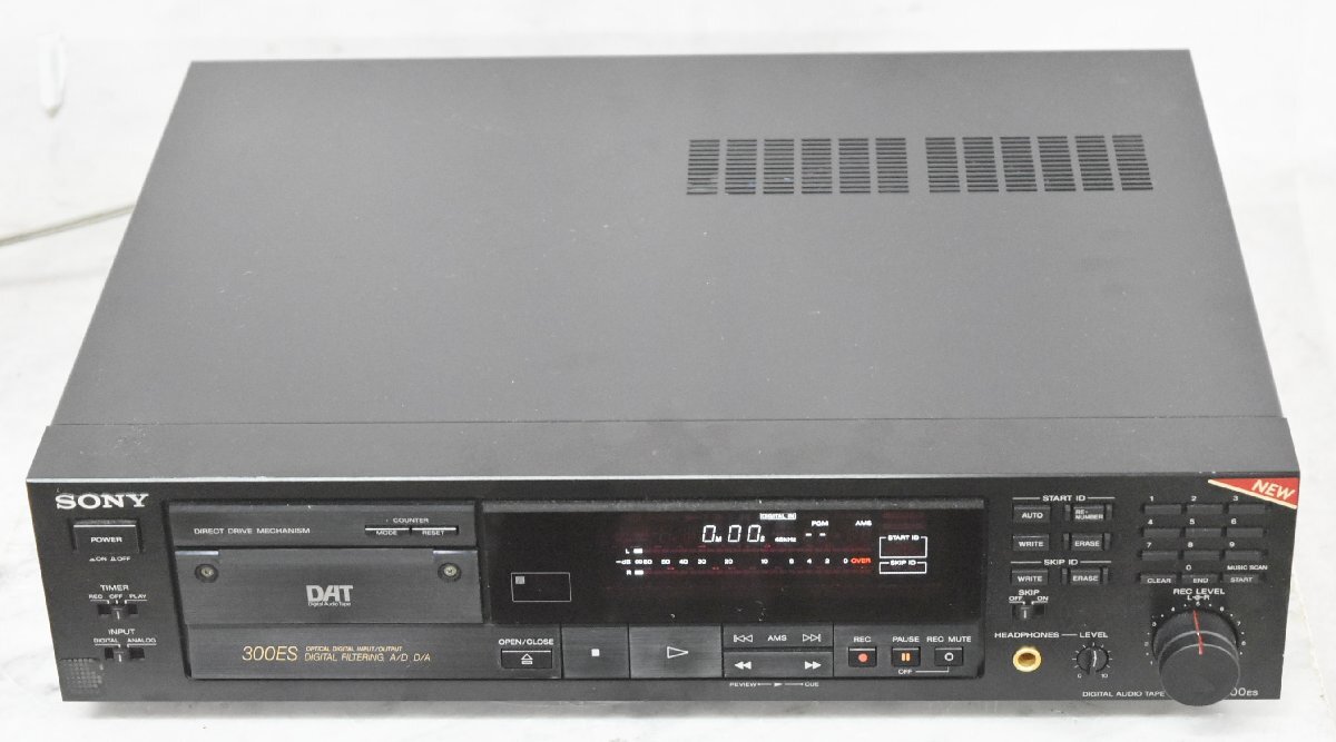 SONY ソニー DAT DTC 300ES 動作品 値下げ やす SONY ソニー DTC-300ES DAT プレーヤー デジタルオーディオ