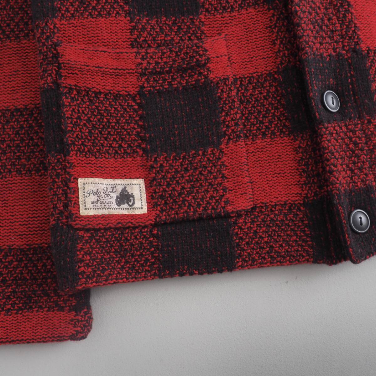 ラルフローレン Ralph Lauren ニット カーディガン バッファロー ラルフローレン Ralph Lauren ニット カーディガン バッファロー