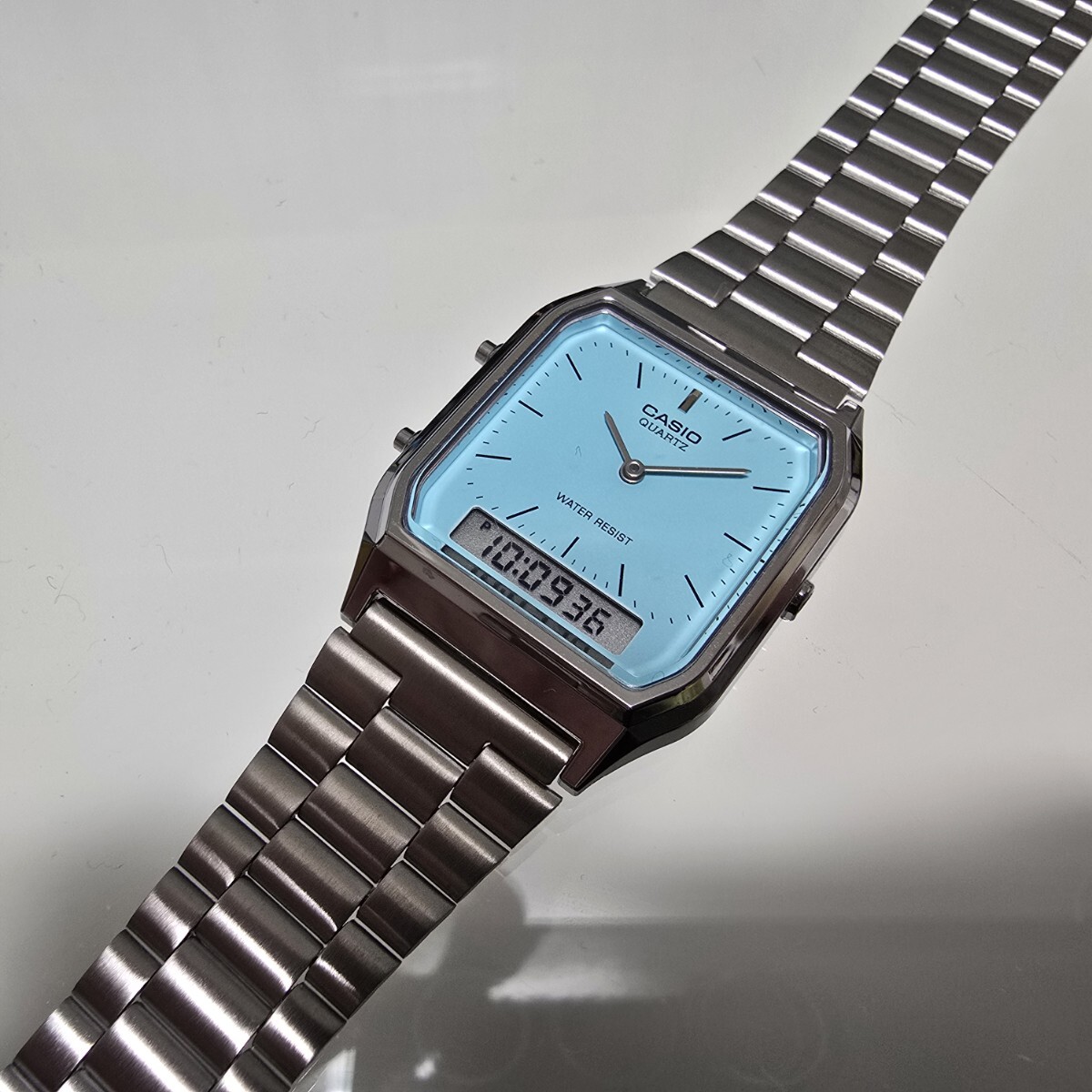 【即可】CASIO AQ-230 ティファニーブルー 新品未使用 Yahoo!オークション - CASIO AQ-230 ティファニーブルー カシオ