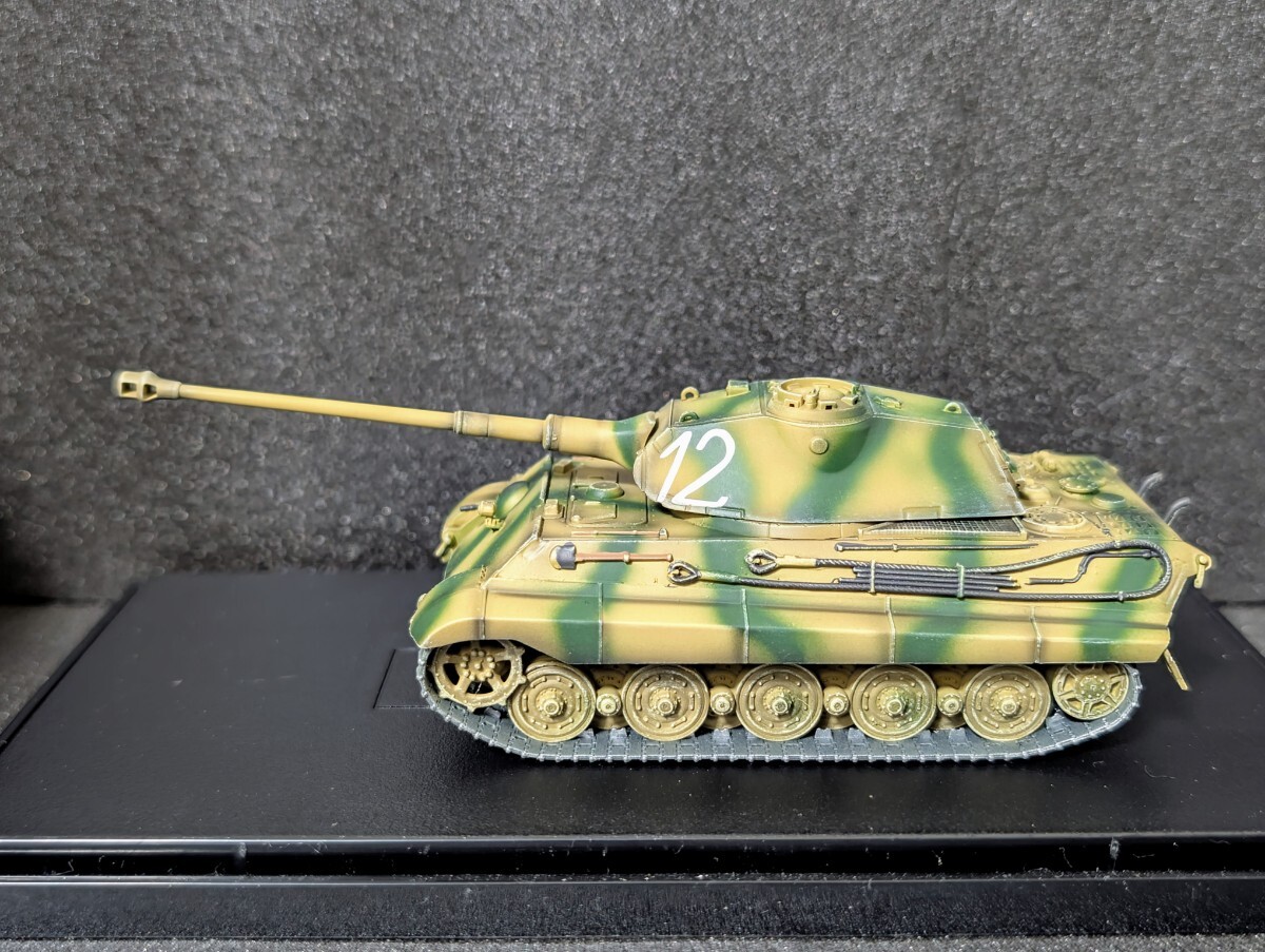 ドラゴンアーマー 60041 1/72 キングタイガー ポルシェ砲塔_画像3