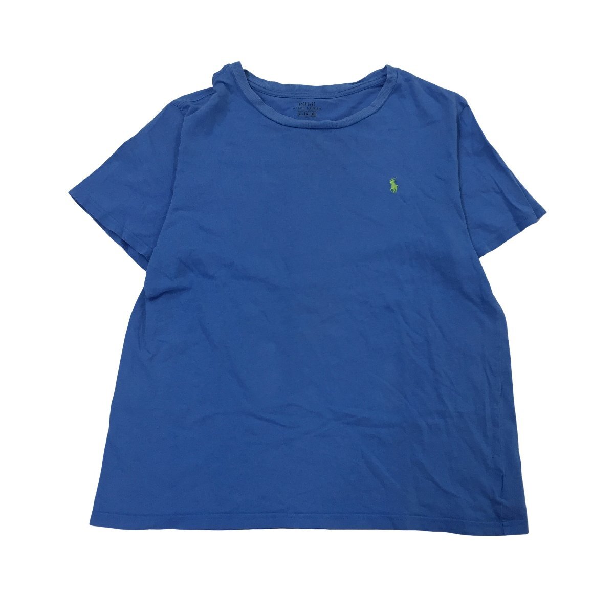 2403F-172 メンズ POLO RALPH LAUREN ポロラルフローレン ブルー 半袖Tシャツ L 【送料一律！800円】