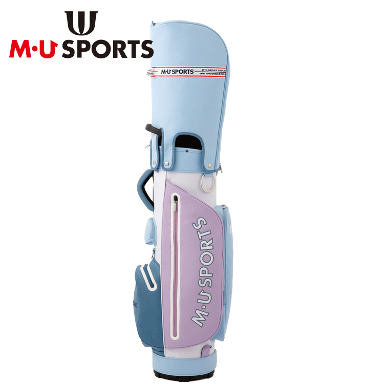 M・U SPORTS キャディバッグ 703Q1104【MUスポーツ】【ゴルフバッグ 】【9型】【マルチ】【CaddyBag】