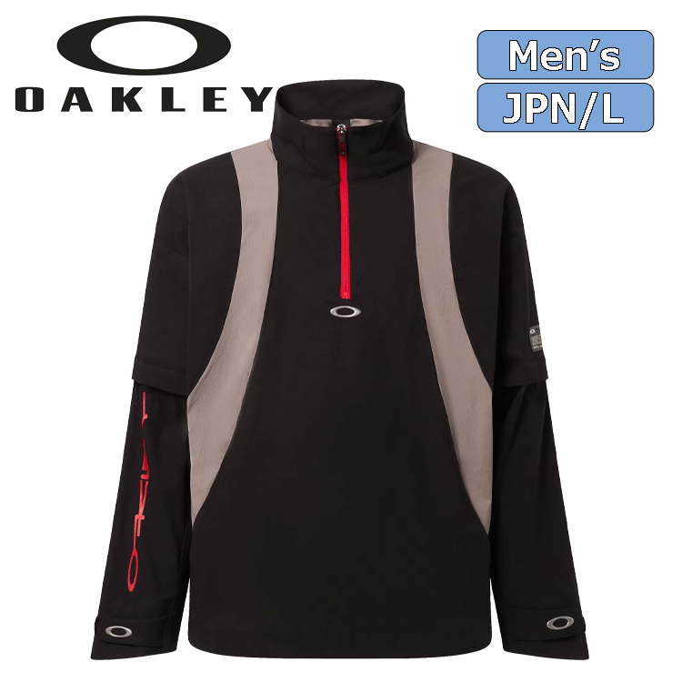 OAKLEY FOA406419 OAKLEY ICON SHAPE PULLOVER JACKET OAKLEY FOA406419 OAKLEY ICON SHAPE PULLOVER JACKET