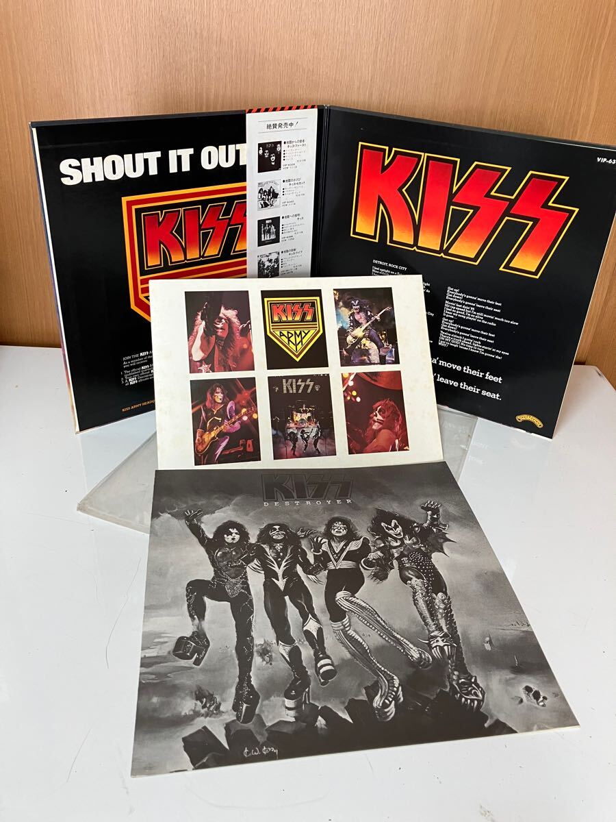 kiss キッス 地獄の軍団 destroyer record レコード LP