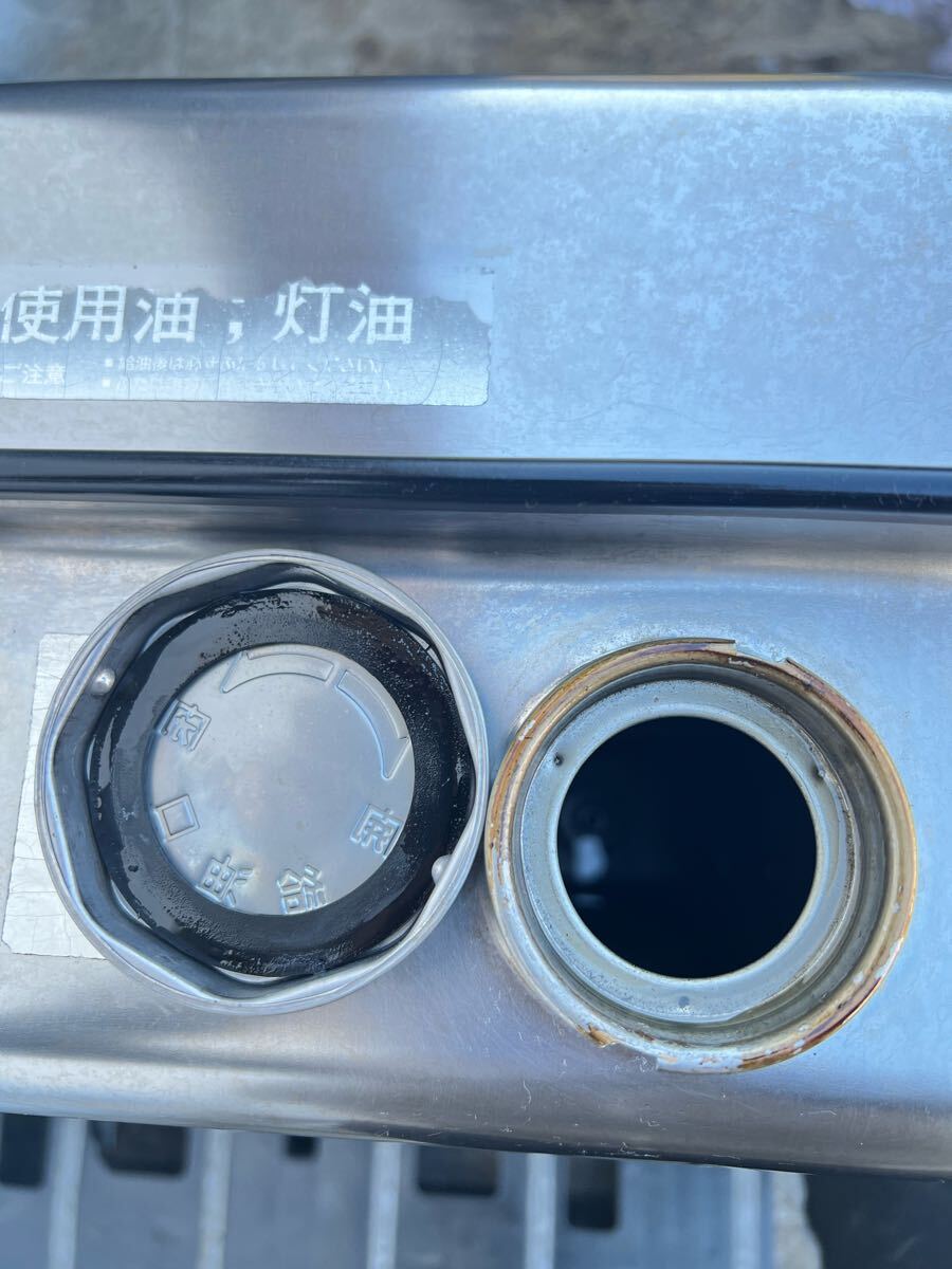 中古 角型ステンレス灯油タンク90L 灯油ボイラー メンテナンス 中古 角型ステンレス灯油タンク90L 灯油ボイラー メンテナンス