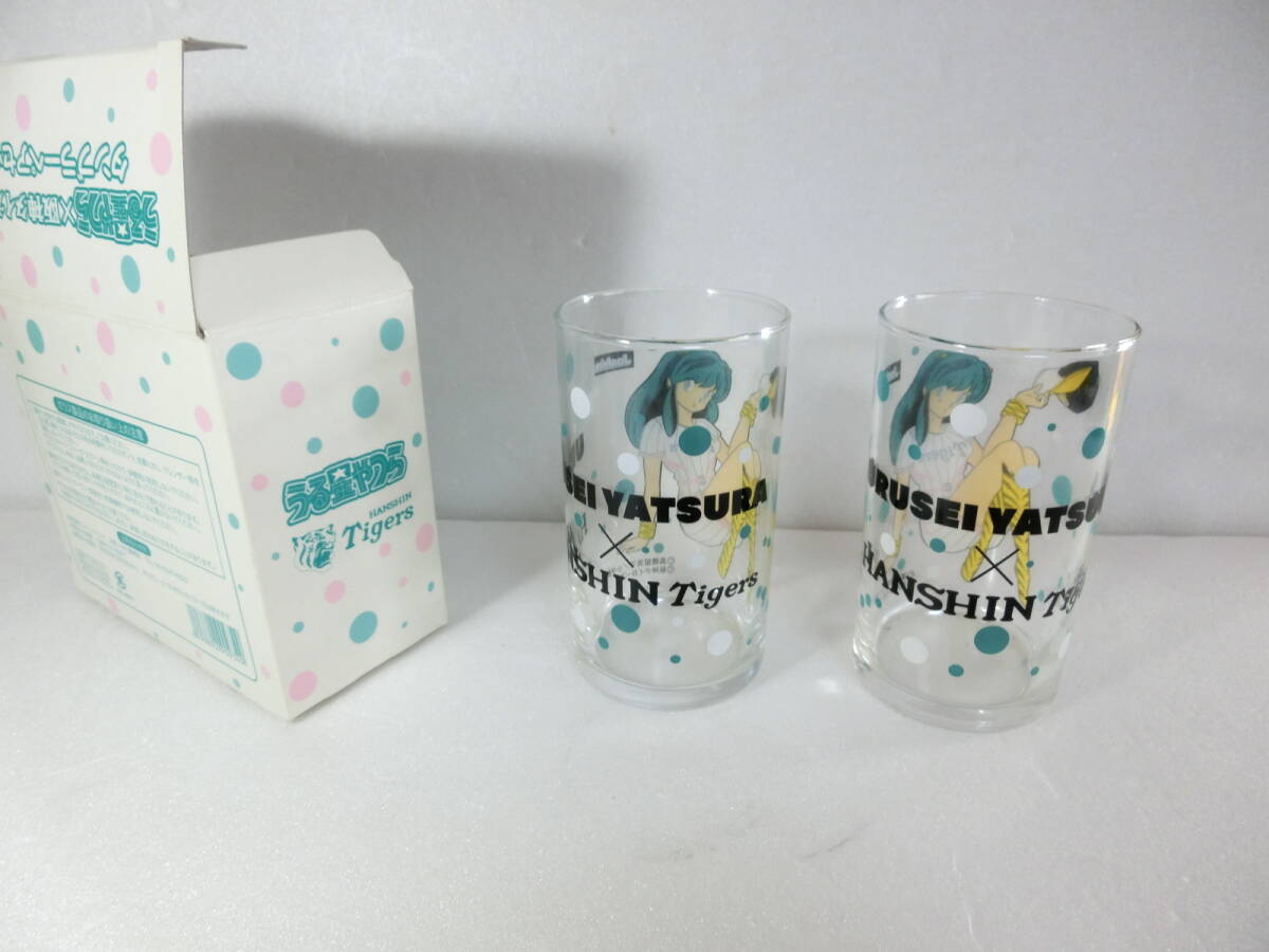 Joshin Joe sin Urusei Yatsura Hanshin Tigers сотрудничество стакан 2 шт с коробкой не использовался 