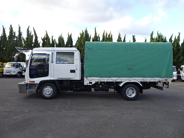 H15いすゞフォワード3.6tWキャブ平ボデ?；细?270)(06-51)(車検R6年7月25)業(yè)販可能！現車渡し可能！