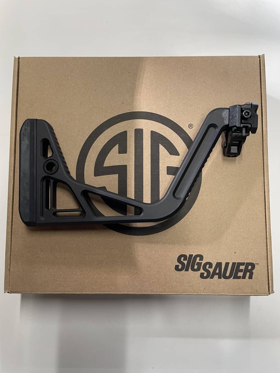 シグ SIG SAUER FOLDING VISOR STOCK MCX MPX 1913 INTERFACE BK フォールディング ストック インターフェイス ブラック 国内正規品 実物