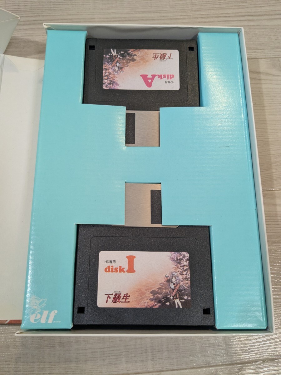 a037】 elf エルフ PC-98 下級生 3.5インチ FD PCゲーム 美少女 a037】 elf エルフ PC-98 下級生 3.5インチ FD PCゲーム 美少女