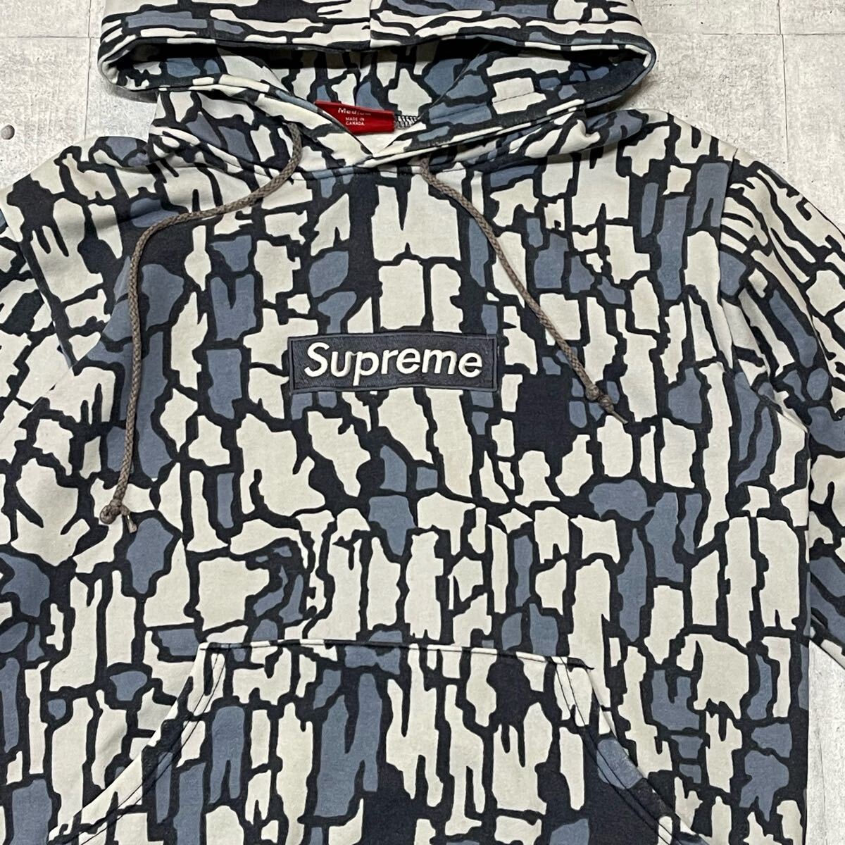 00s 初期 SUPREME カナダ製 フーディー パーカー シュプリーム 00s 初期 SUPREME カナダ製 フーディー パーカー シュプリーム